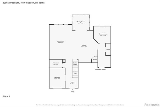 30065 Braeburn Street, New Hudson, MI 48165