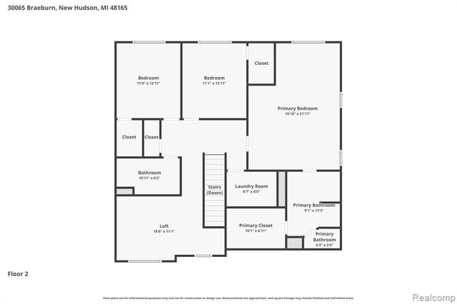 30065 Braeburn Street, New Hudson, MI 48165