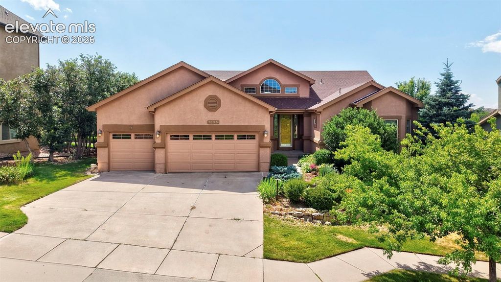1825 Bridle Oaks Lane, Colorado Springs, CO 80921 — exterior