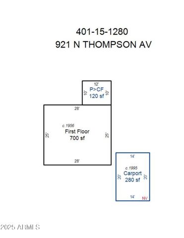921 N THOMPSON Avenue, Ajo, AZ 85321