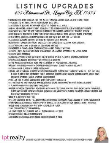 425 Blossomwood Drive, League City, TX 77573