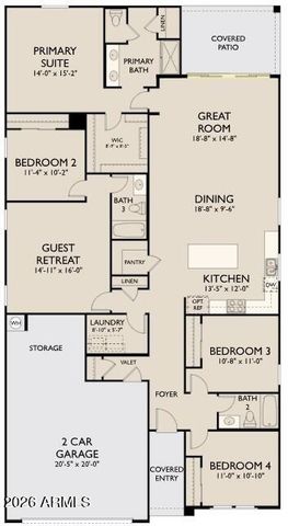 6646 E FIDDLENECK Way, San Tan Valley, AZ 85143