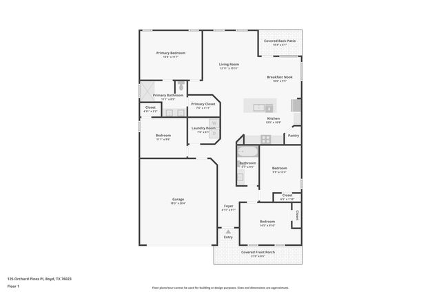 125 Orchard Pines Place, Boyd, TX 76023