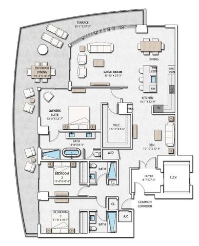 220 Lake Shore Drive 1801, Lake Park, FL 33403