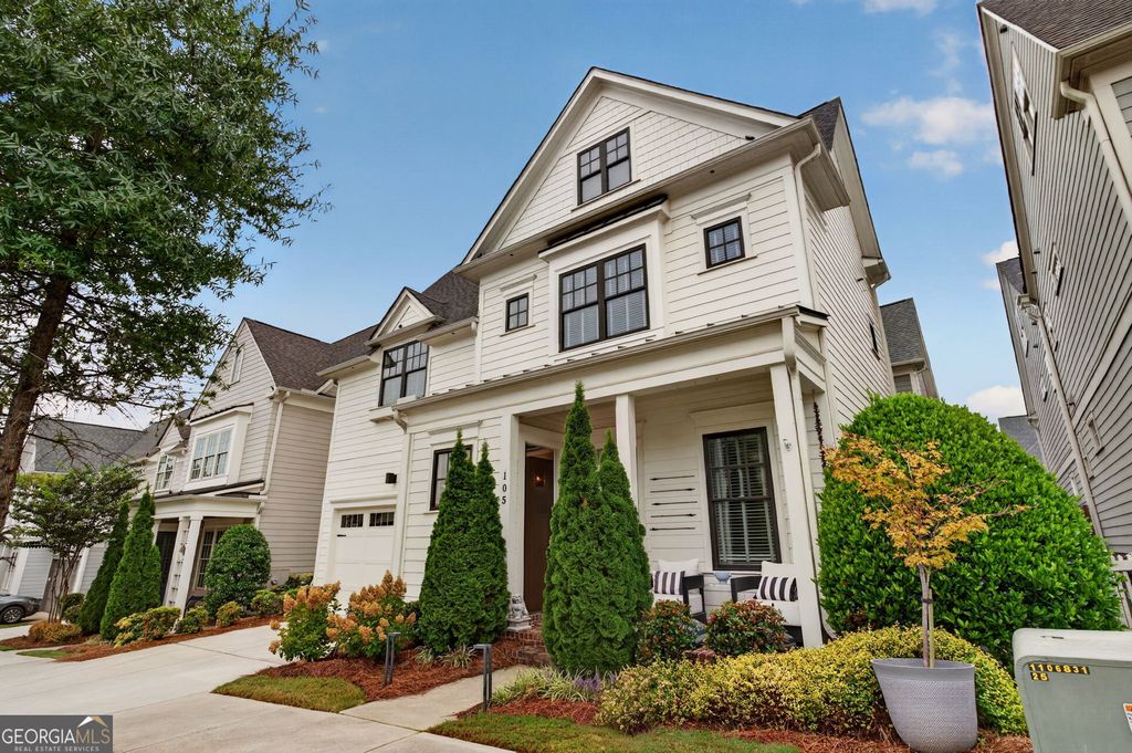 105 Duvall Street, Woodstock, GA 30188 — exterior