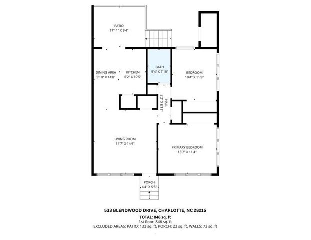 533 Blendwood Drive, Charlotte, NC 28215