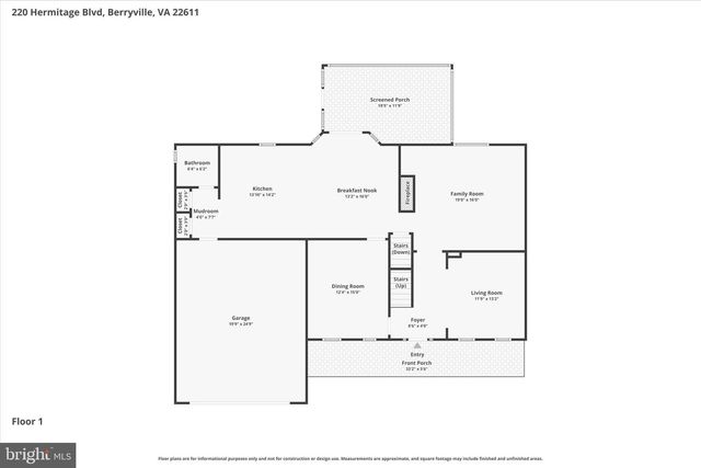 220 HERMITAGE BLVD, Berryville, VA 22611