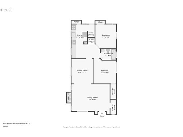 3220 Ne 33RD Ave, Portland, OR 97212