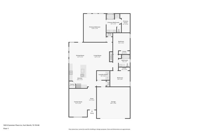 10513 Summer Place Lane, Fort Worth, TX 76140