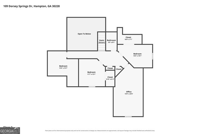 109 Dorsey Springs Drive, Hampton, GA 30228