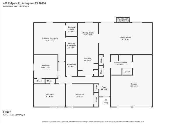409 Colgate Court, Arlington, TX 76014