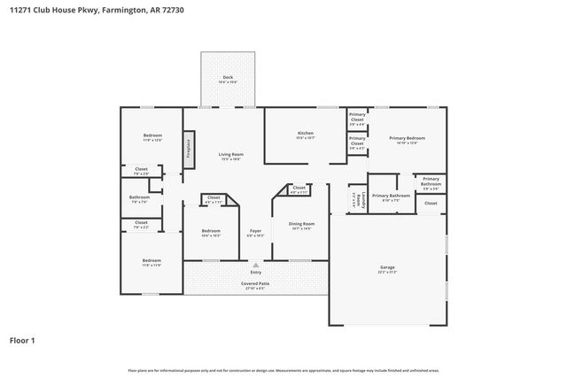 11271 Club House Parkway, Farmington, AR 72730
