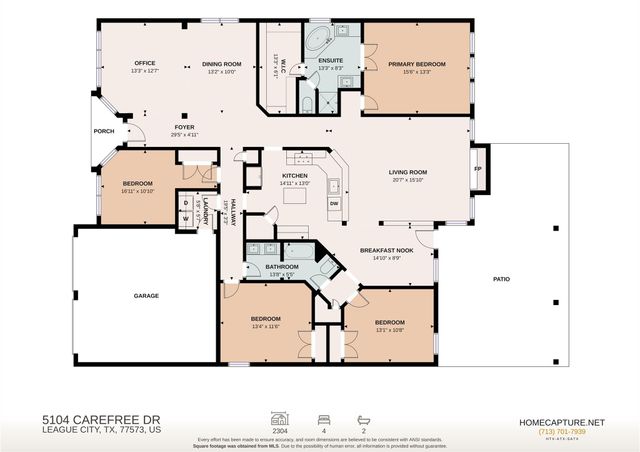 5104 Carefree Drive, League City, TX 77573
