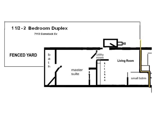 7113 Comstock Cv CV Rt side, Lago Vista, TX 78645