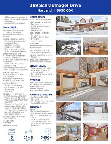 369 Schraufnagel DRIVE, Hartland, WI 53029