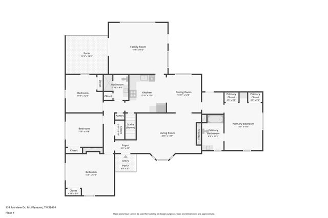 114 Fairview Dr, Mount Pleasant, TN 38474