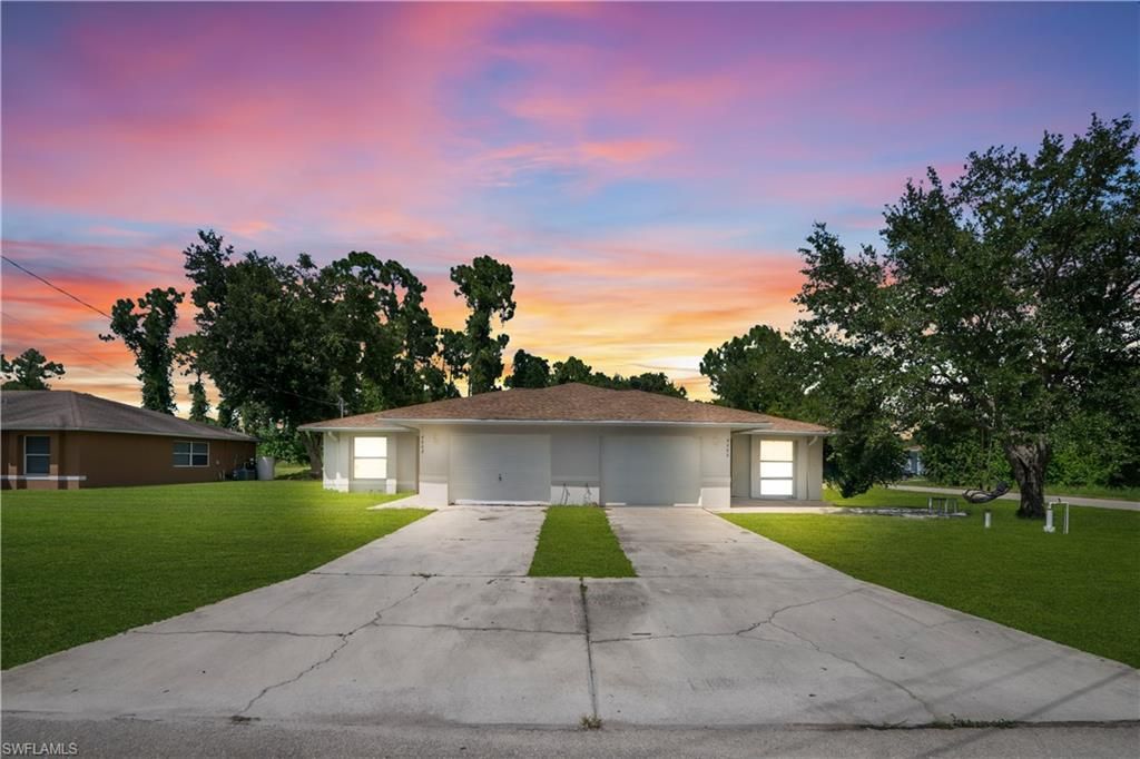 4600/4602 28th ST SW, LEHIGH ACRES, FL 33973 — exterior