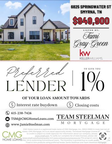 6825 Springwater St, Smyrna, TN 37167