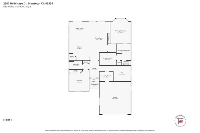 2507 Bellchase Dr, Manteca, CA 95336
