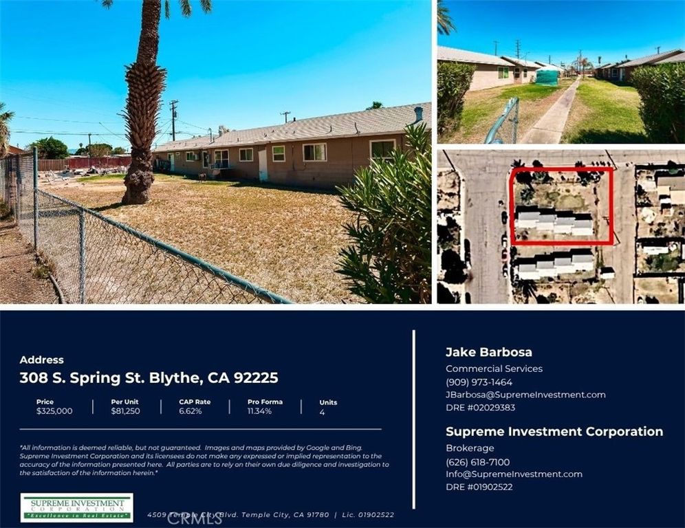 Image 9 of property listing at 308 S Spring Street, Blythe, CA 92225