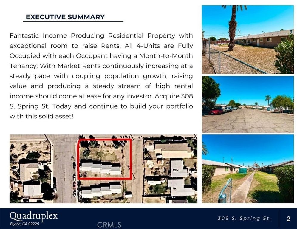 Image 4 of property listing at 308 S Spring Street, Blythe, CA 92225