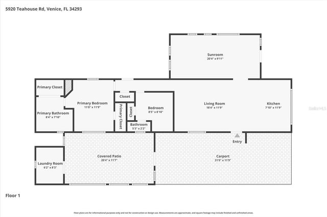 5920 TEAHOUSE ROAD, Venice, FL 34293
