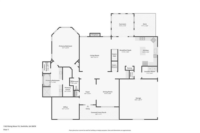 1162 Rising Moon Trail, Snellville, GA 30078