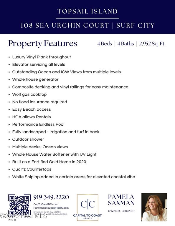 Image 50 of property listing at 108 Sea Urchin Court, Holly Ridge, NC 28445