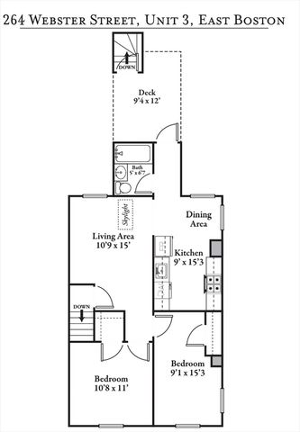 264 Webster 3, Boston, MA 02128