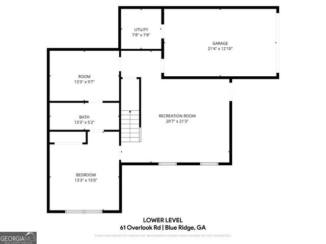 61 Overlook Road, Blue Ridge, GA 30513