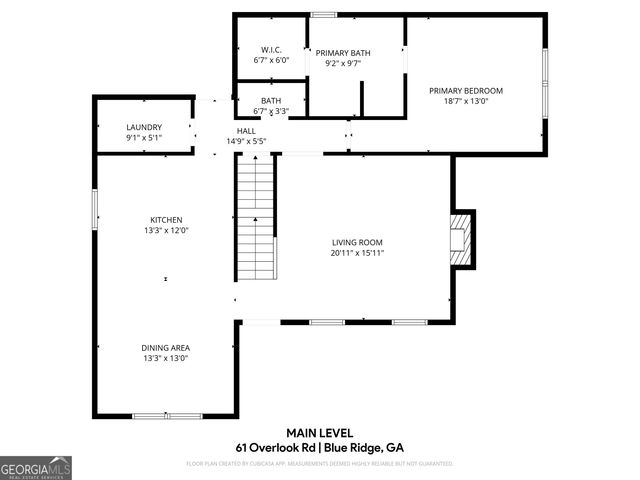 61 Overlook Road, Blue Ridge, GA 30513