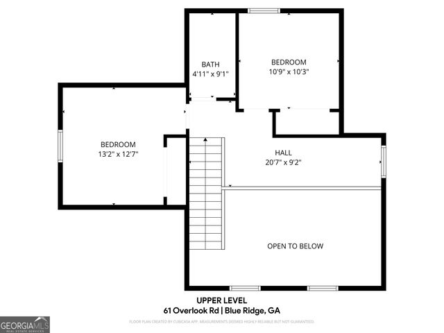 61 Overlook Road, Blue Ridge, GA 30513