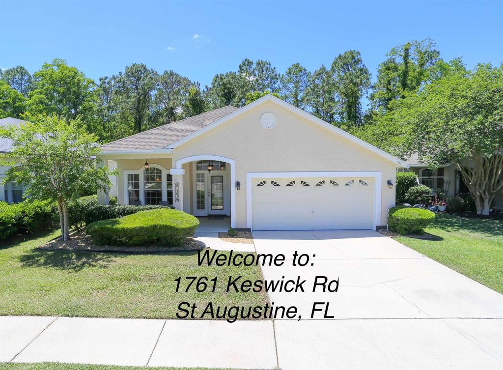 1761 Keswick Road, St Augustine, FL 32086
