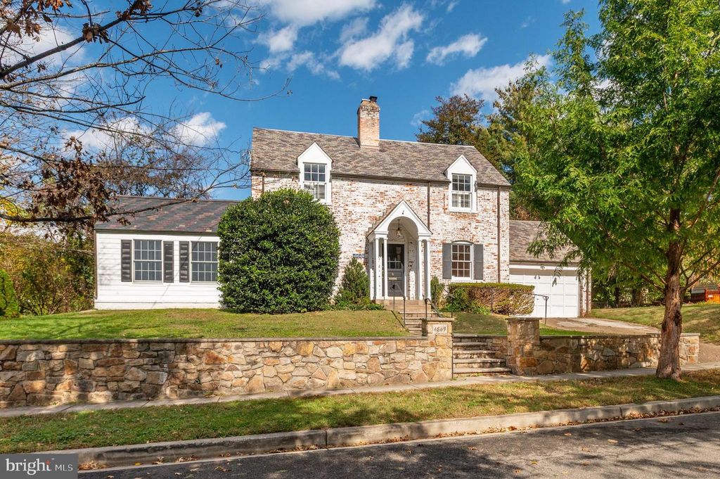 Image 1 of property listing at 4849 RODMAN ST NW, Washington, DC 20016