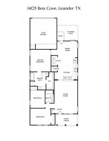 1405 Bess CV, Leander, TX 78641