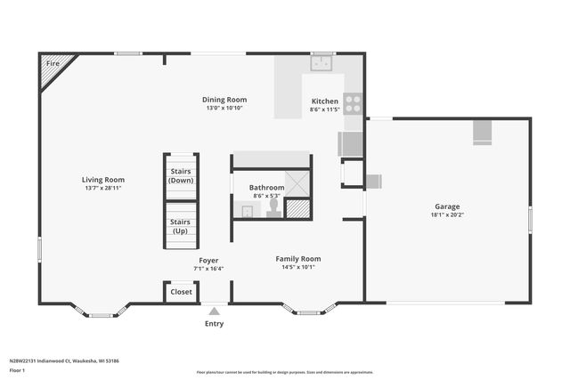 N28W22131 Indianwood COURT, Waukesha, WI 53186