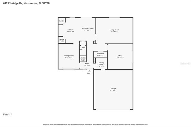 612 ELBRIDGE DRIVE, Kissimmee, FL 34758