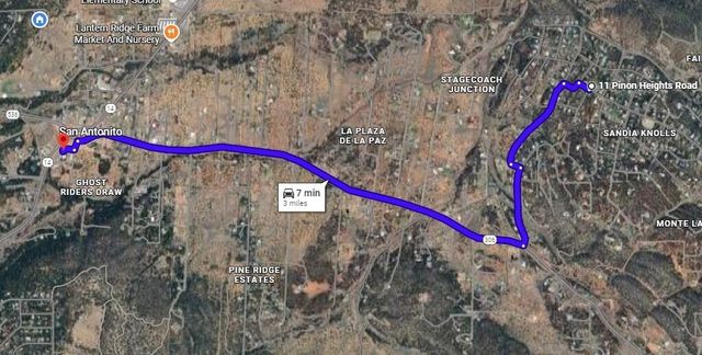 11 Pinon Heights Road, Sandia Park, NM 87047