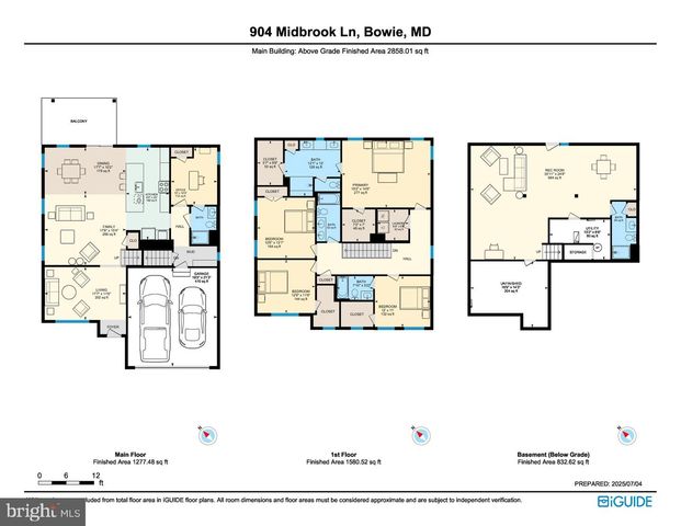 904 MIDBROOK LN, Bowie, MD 20716