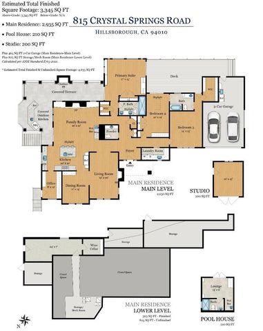 815 Crystal Springs Road, Hillsborough, CA 94010