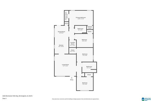 4445 WINCHESTER HILLS WAY, Clay, AL 35215
