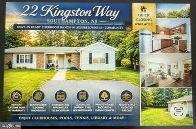 22 KINGSTON WAY, Southampton, NJ 08088