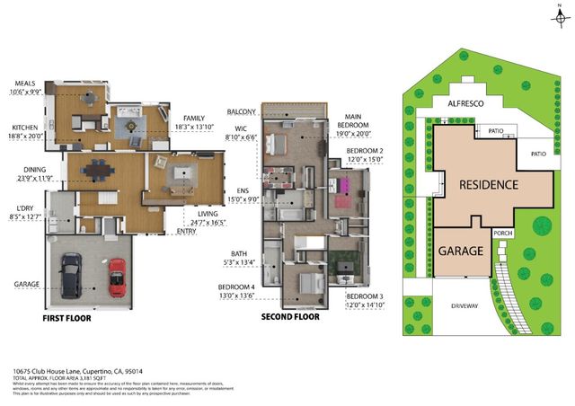 10675 Clubhouse Lane, Cupertino, CA 95014