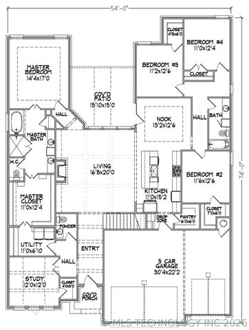 2722 W South Park Place, Broken Arrow, OK 74012