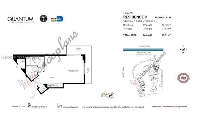 1900 N Bayshore Drive 2405, Miami, FL 33132