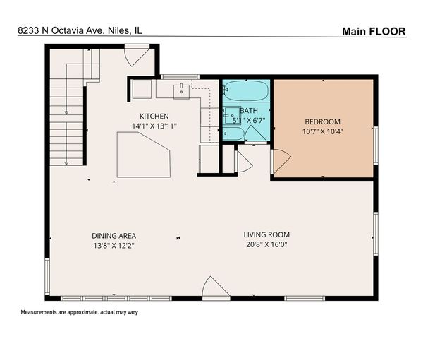 8233 N Octavia Avenue, Niles, IL 60714