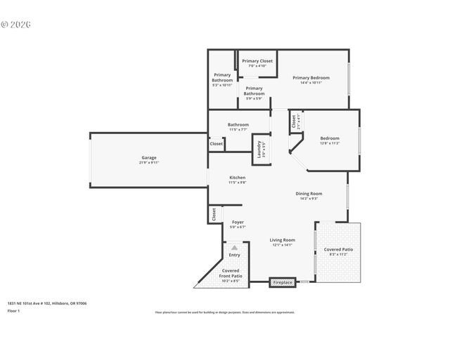 1831 Ne 101ST Ave 102, Hillsboro, OR 97006