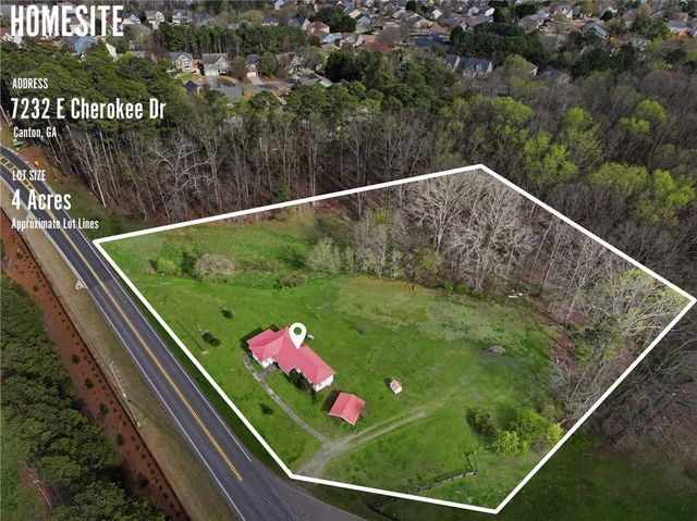 7232 E Cherokee Drive, Canton, GA 30115