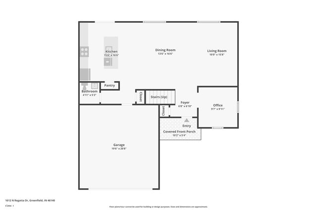 1612 N Regatta Drive, Greenfield, IN 46140