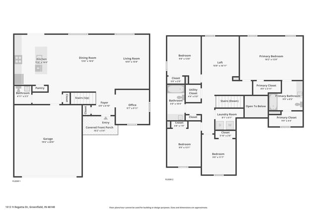 1612 N Regatta Drive, Greenfield, IN 46140